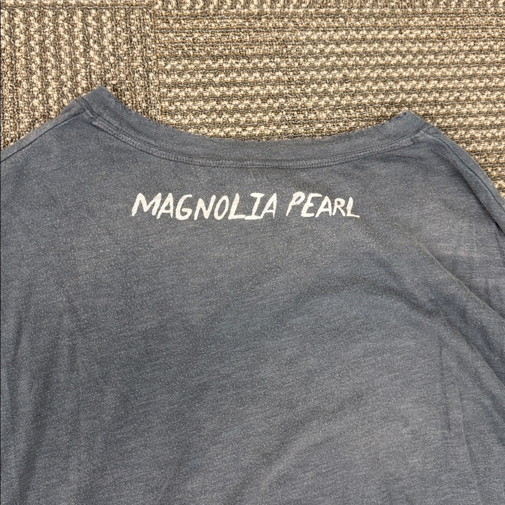 Magnolia Pearl Cotton Jersey Oversized Hi Lo Baja Surf Francis Pullover Tee, OS - Picture 9 of 9